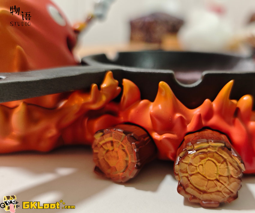 Wu Yu Studio Howl's Moving Castle Calcifer Statue - View 5 Wu Yu Studio Howl's Moving Castle Calcifer Statue - View 5