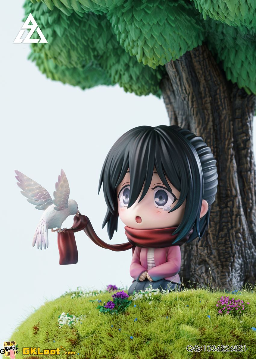 AZ Studio Attack On Titan Mikasa Ackerman Statue - View 11 AZ Studio Attack On Titan Mikasa Ackerman Statue - View 11
