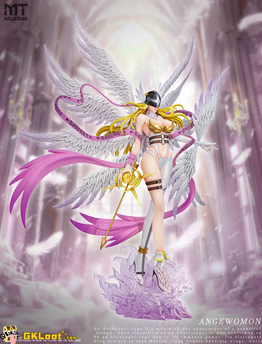 MT Studio Digimon Angewomon Statue - View 1 MT Studio Digimon Angewomon Statue - View 1