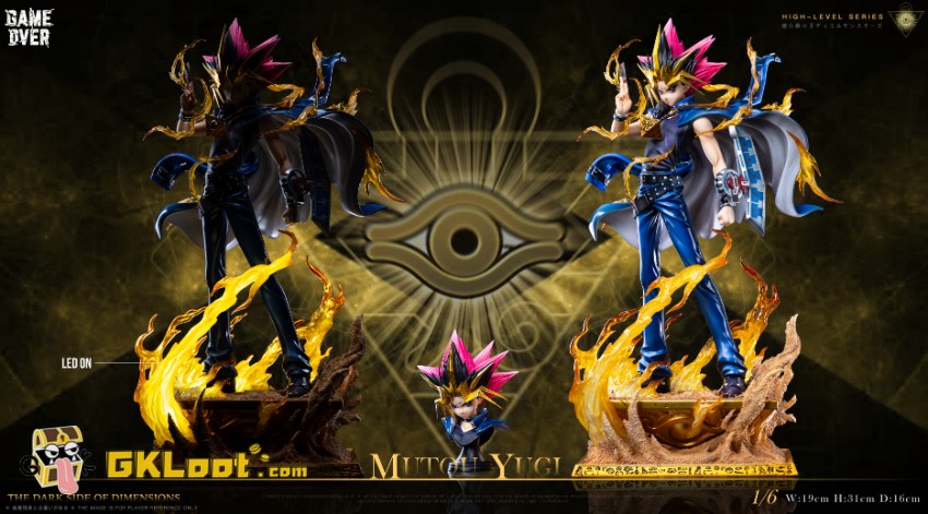 Game Over Studio 1/6 Yu-Gi-Oh! Yugi Muto Statue - View 1 Game Over Studio 1/6 Yu-Gi-Oh! Yugi Muto Statue - View 1