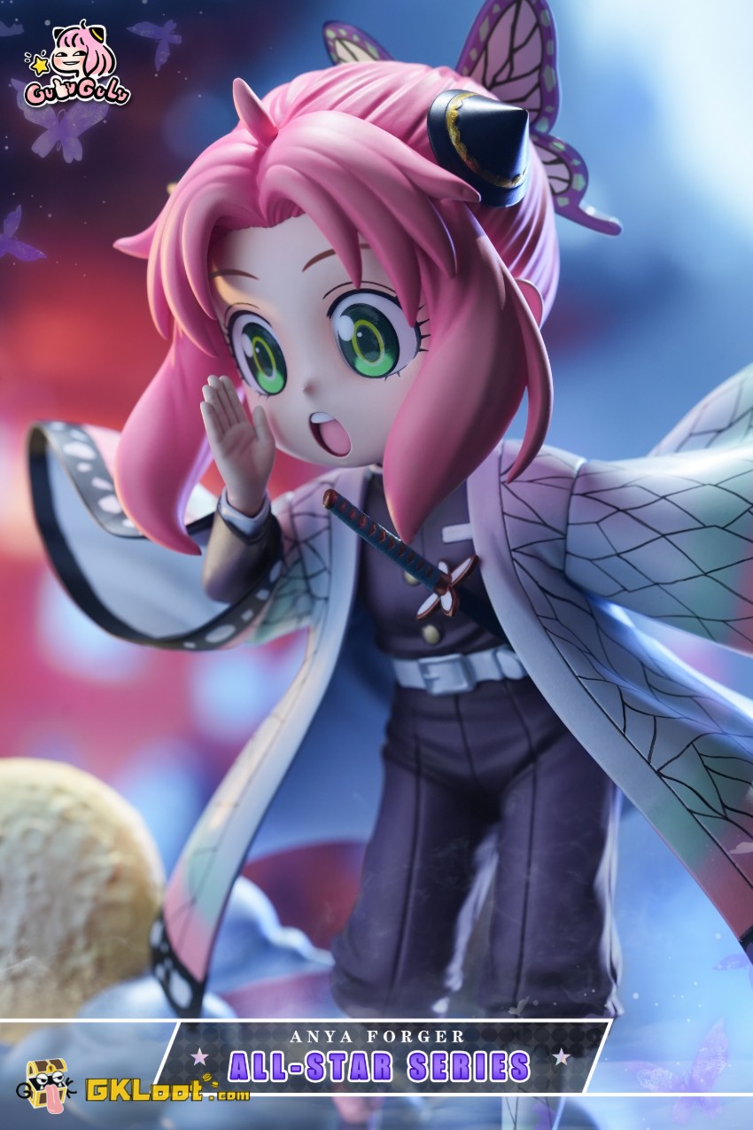 Gulugulu Studio Spy × Family Anya Forger Cosplay Kochou Shinobu Statue - View 3 Gulugulu Studio Spy × Family Anya Forger Cosplay Kochou Shinobu Statue - View 3