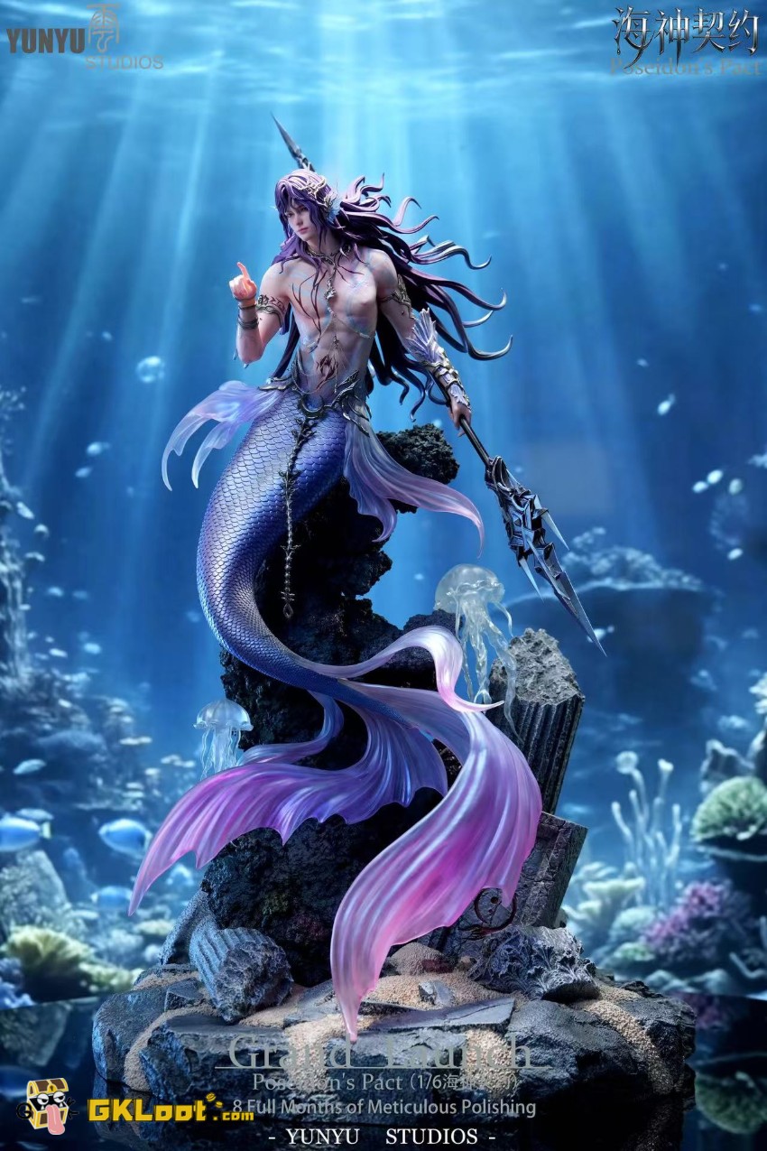 Yunyu Studio 1/6 Love and Deepspace Rafayel Statue - View 13 Yunyu Studio 1/6 Love and Deepspace Rafayel Statue - View 13