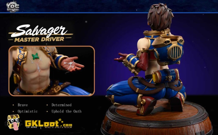 TOC Studio 1/6 Xenoblade Chronicles Rex Statue - View 4 TOC Studio 1/6 Xenoblade Chronicles Rex Statue - View 4