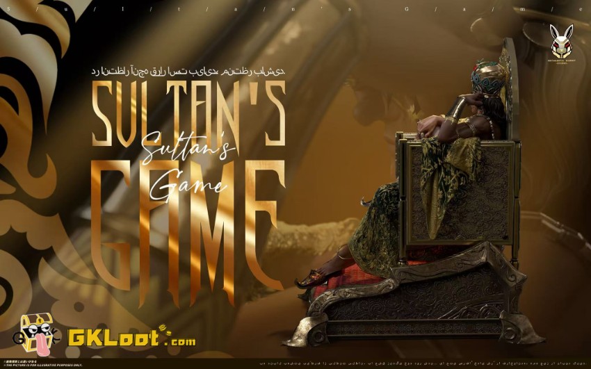 Mechanical Rabbit Studio Sultan's Game Sultan Statue - View 3 Mechanical Rabbit Studio Sultan's Game Sultan Statue - View 3