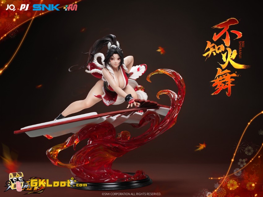 JQ Collectibles & PJ Studio 1/6 The King of Fighters Shiranui Mai Statue - View 7 JQ Collectibles & PJ Studio 1/6 The King of Fighters Shiranui Mai Statue - View 7