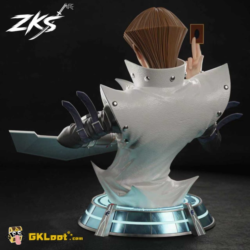Zenkai Studio 1/1 Yu-Gi-Oh! Seto Kaiba Statue w/ LED - View 1 Zenkai Studio 1/1 Yu-Gi-Oh! Seto Kaiba Statue w/ LED - View 1