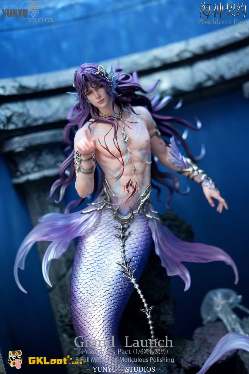 Yunyu Studio 1/6 Love and Deepspace Rafayel Statue - View 15 Yunyu Studio 1/6 Love and Deepspace Rafayel Statue - View 15