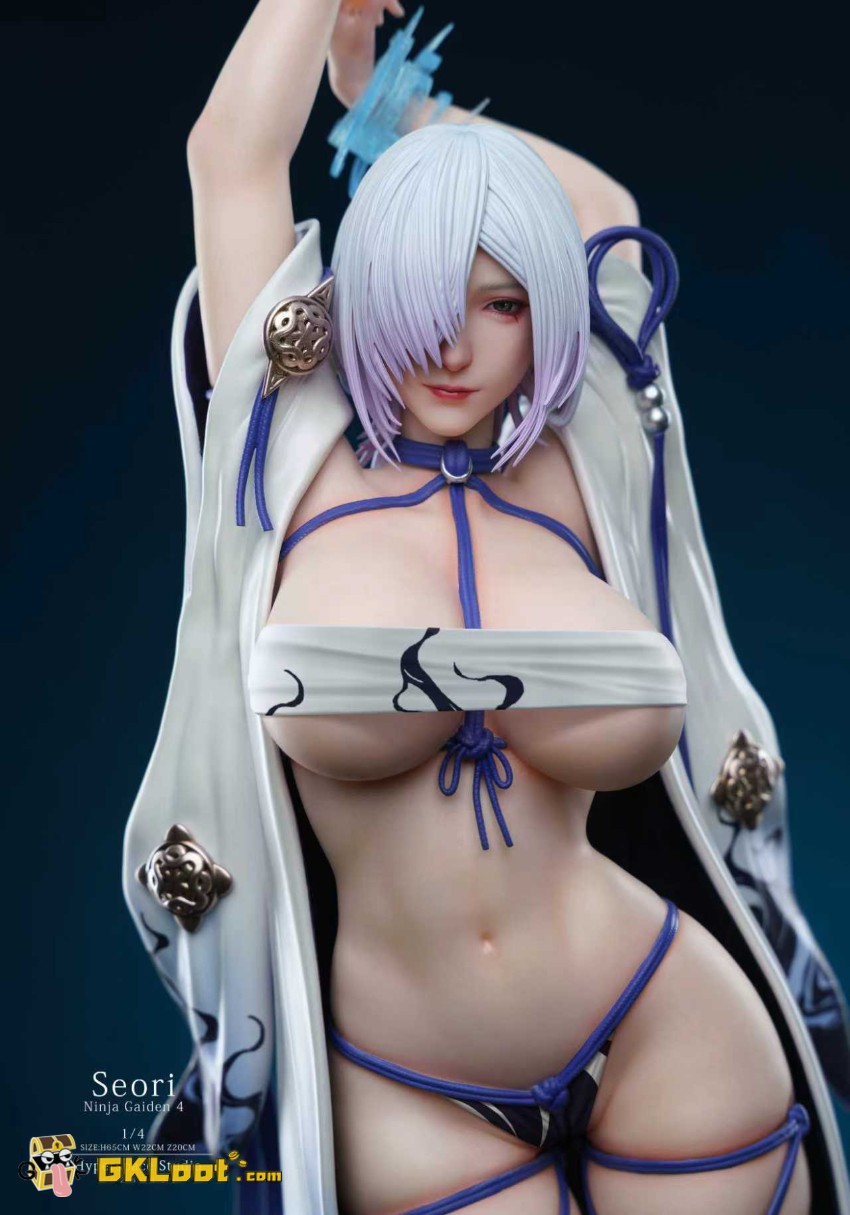 Hyperspace Studio 1/4 Ninja Gaiden Seori Statue w/ LED - View 8 Hyperspace Studio 1/4 Ninja Gaiden Seori Statue w/ LED - View 8