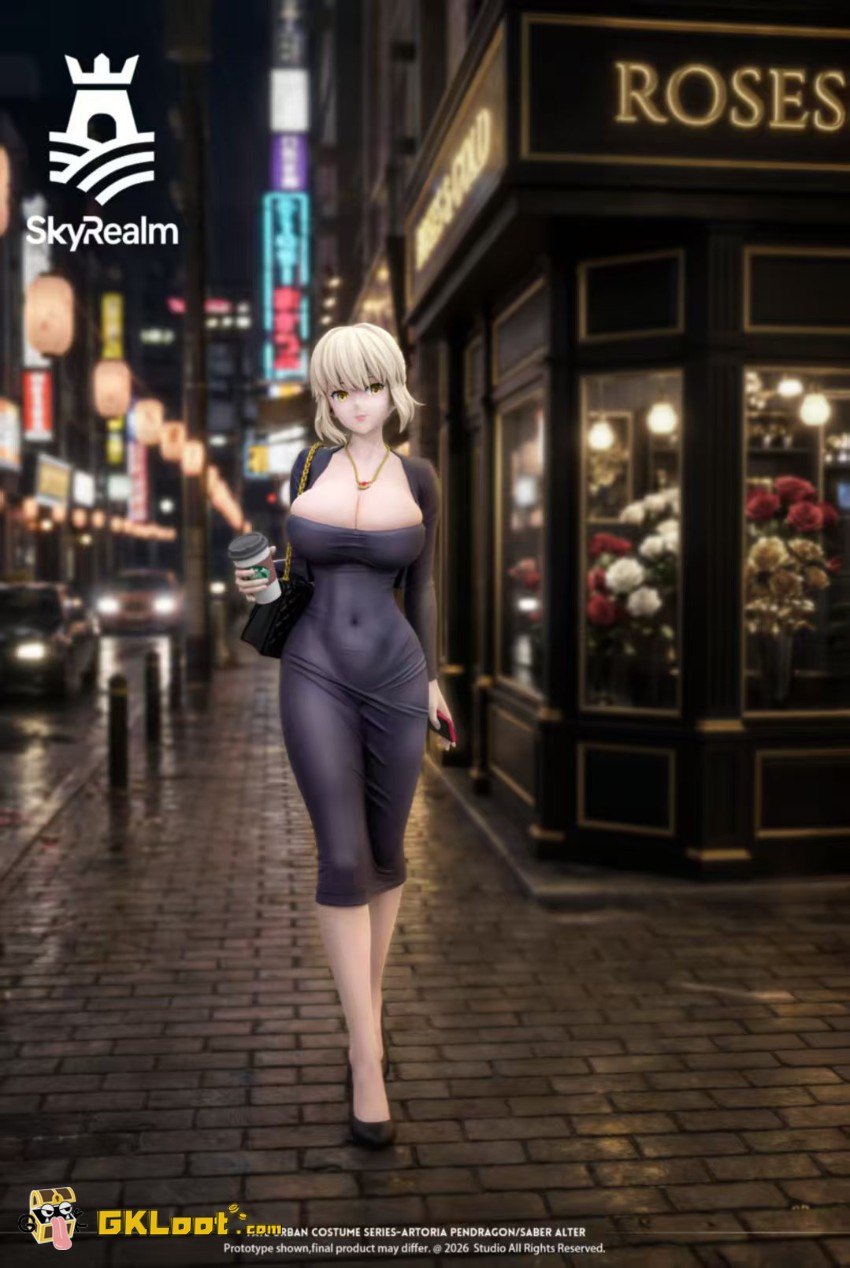 SkyRealm Studio 1/6 Fate/Stay Night Saber Artoria Pendragon Statue - View 3 SkyRealm Studio 1/6 Fate/Stay Night Saber Artoria Pendragon Statue - View 3