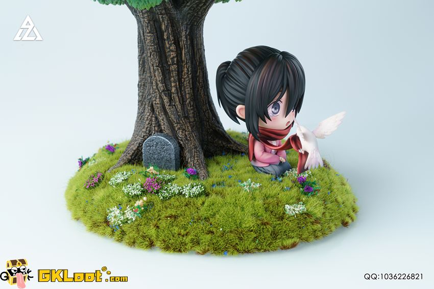 AZ Studio Attack On Titan Mikasa Ackerman Statue - View 9 AZ Studio Attack On Titan Mikasa Ackerman Statue - View 9