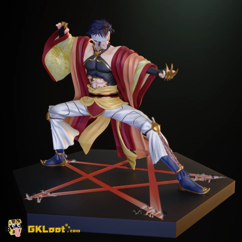 Yun Yi Studio 1/6 Record of Ragnarok Qin Shi Huang Statue - View 1 Yun Yi Studio 1/6 Record of Ragnarok Qin Shi Huang Statue - View 1