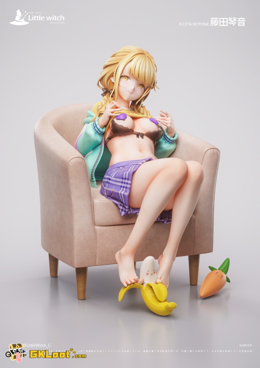 Little Witch Studio 1/6 Gakuen Idolmaster Kotone Fujita Statue - View 6 Little Witch Studio 1/6 Gakuen Idolmaster Kotone Fujita Statue - View 6