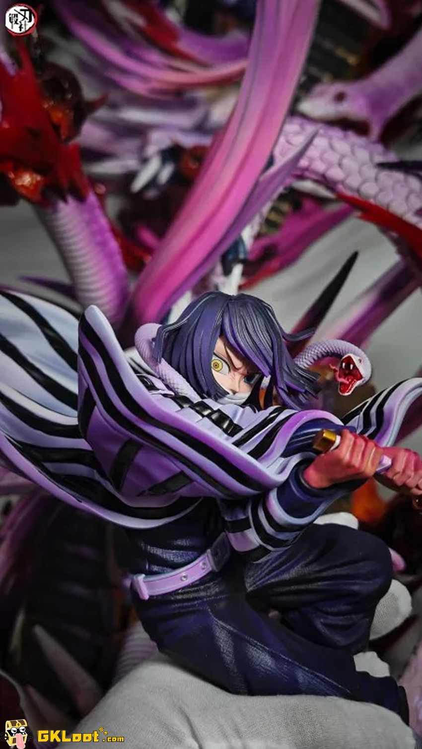 DDS Studio 1/6 Demon Slayer Iguro Obanai Statue - View 5 DDS Studio 1/6 Demon Slayer Iguro Obanai Statue - View 5