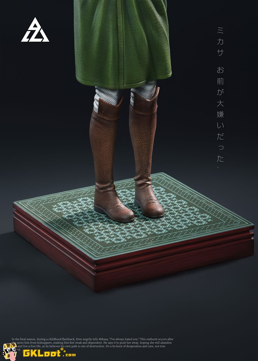 AZ Studio Attack On Titan Mikasa Ackerman Statue - View 5 AZ Studio Attack On Titan Mikasa Ackerman Statue - View 5