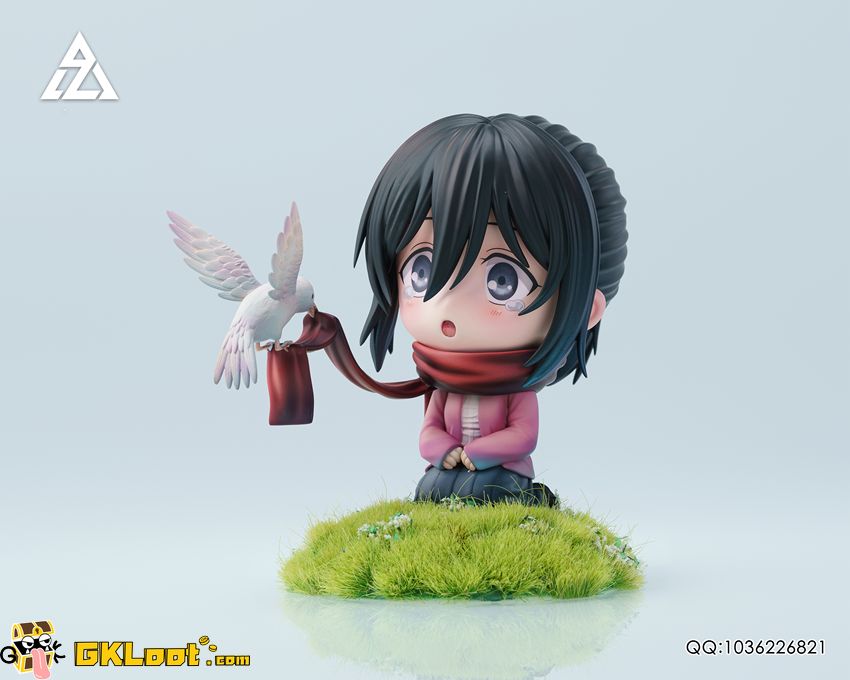 AZ Studio Attack On Titan Mikasa Ackerman Statue - View 5 AZ Studio Attack On Titan Mikasa Ackerman Statue - View 5