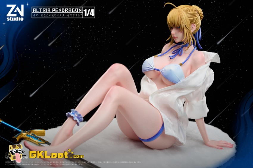 ZN Studio 1/4 Fate/Stay Night Saber Artoria Pendragon Statue - View 3 ZN Studio 1/4 Fate/Stay Night Saber Artoria Pendragon Statue - View 3