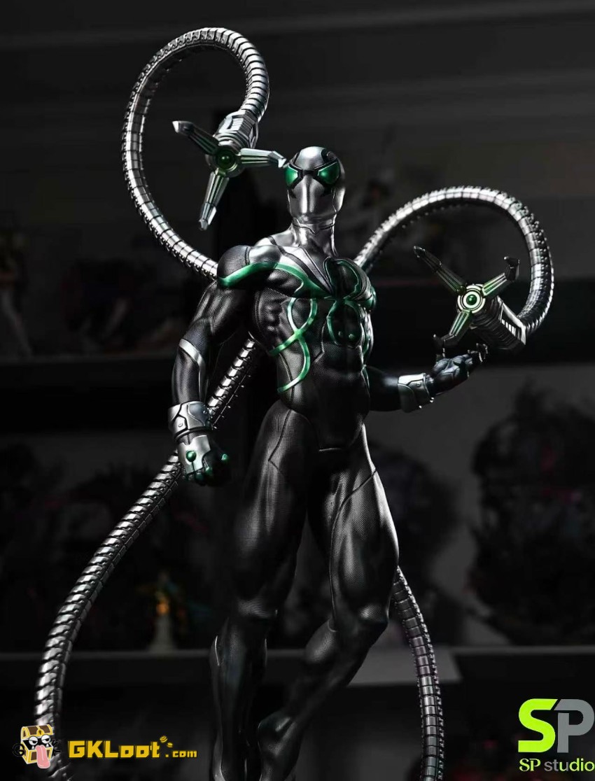 SP Studio 1/4 Marvel Comics Spider Man Statue w/ LED - View 6 SP Studio 1/4 Marvel Comics Spider Man Statue w/ LED - View 6