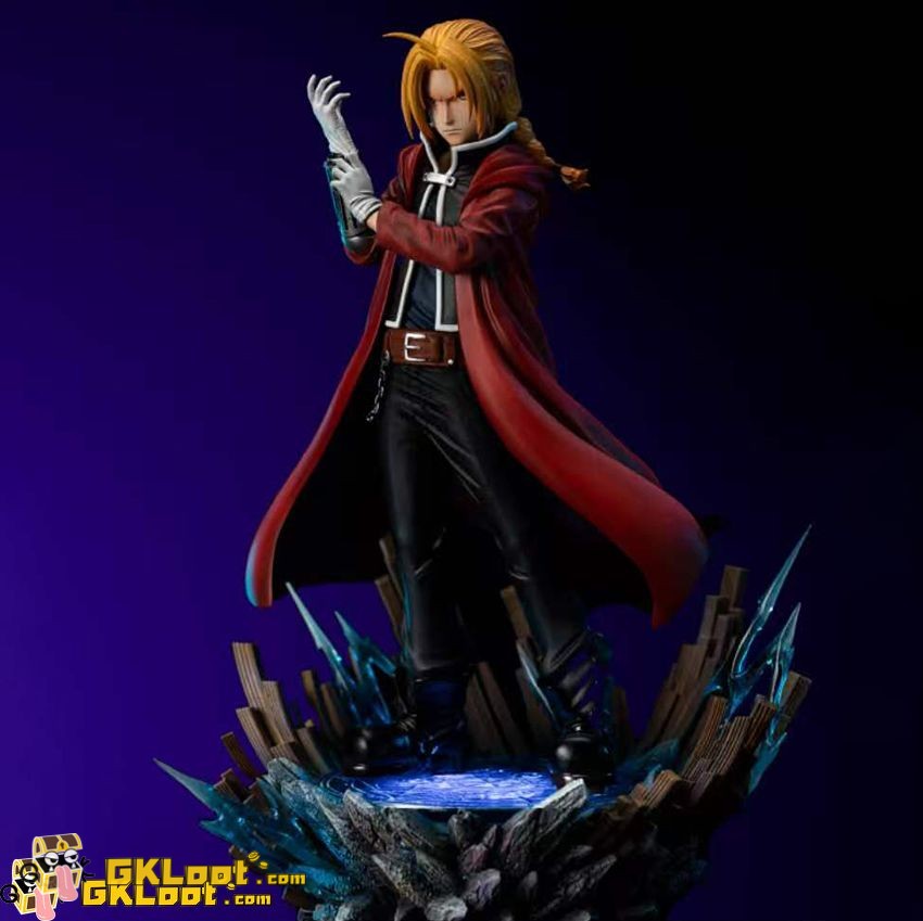 Yuan Huo & Fang Shui Studio 1/6 Fullmetal Alchemist Edward Elric Statue w/ LED - View 1 Yuan Huo & Fang Shui Studio 1/6 Fullmetal Alchemist Edward Elric Statue w/ LED - View 1