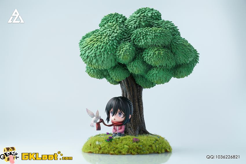 AZ Studio Attack On Titan Mikasa Ackerman Statue - View 7 AZ Studio Attack On Titan Mikasa Ackerman Statue - View 7