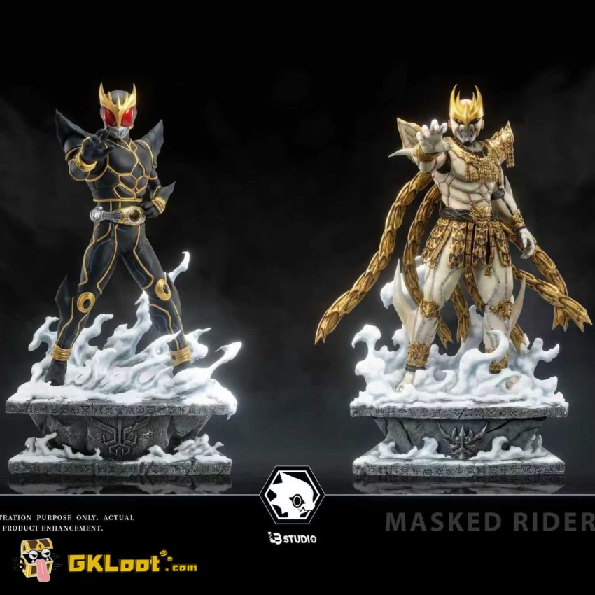 LB Studio Kamen Rider Ultimate Kuuga & N·Daguva·Zeba Statue - View 1 LB Studio Kamen Rider Ultimate Kuuga & N·Daguva·Zeba Statue - View 1