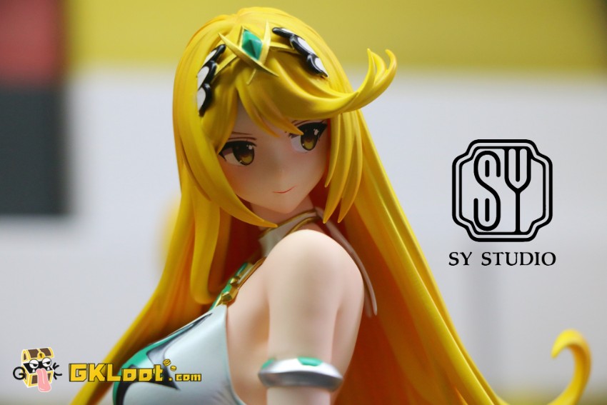 SY Studio 1/6 Xenoblade Chronicles Pyra & Mythra Statue - View 1 SY Studio 1/6 Xenoblade Chronicles Pyra & Mythra Statue - View 1
