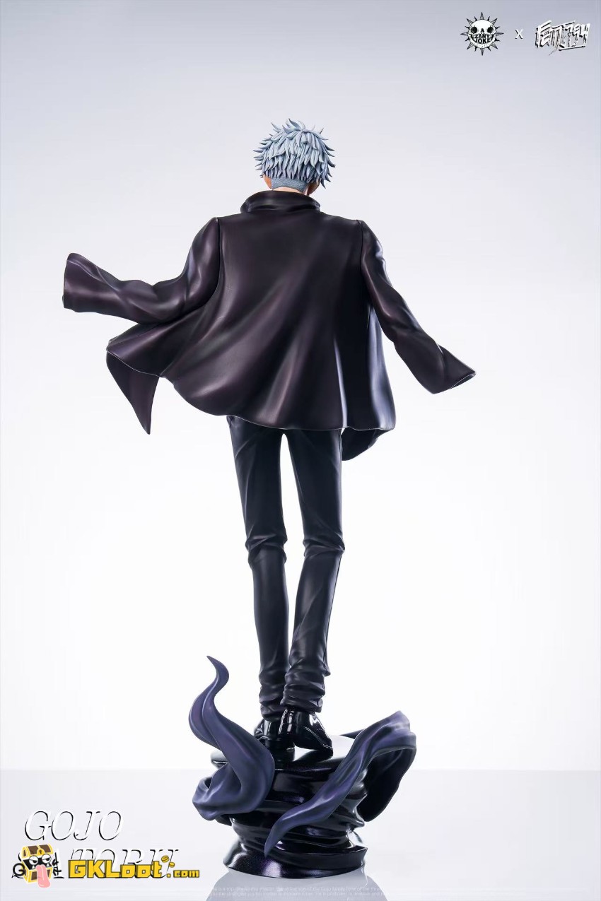 ZanyJoke & FANTASY Studio Jujutsu Kaisen Satoru Gojo Statue w/ LED - View 9 ZanyJoke & FANTASY Studio Jujutsu Kaisen Satoru Gojo Statue w/ LED - View 9