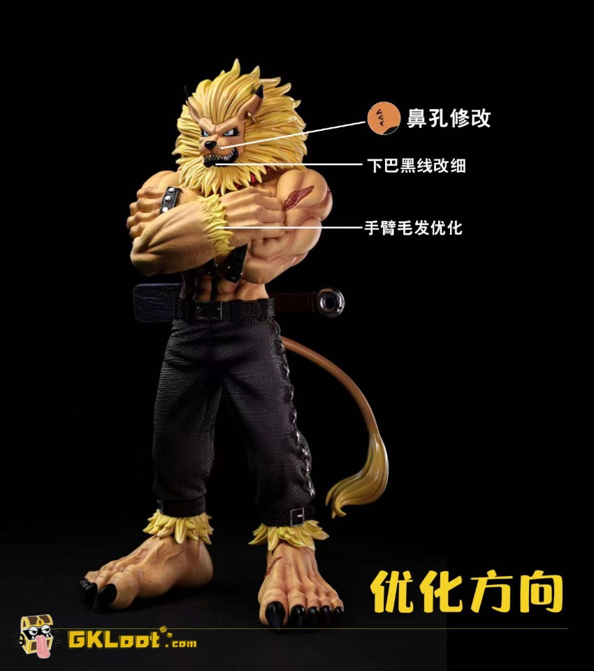 TiaoTiao Hall Studio Digimon Leomon Statue - View 2 TiaoTiao Hall Studio Digimon Leomon Statue - View 2