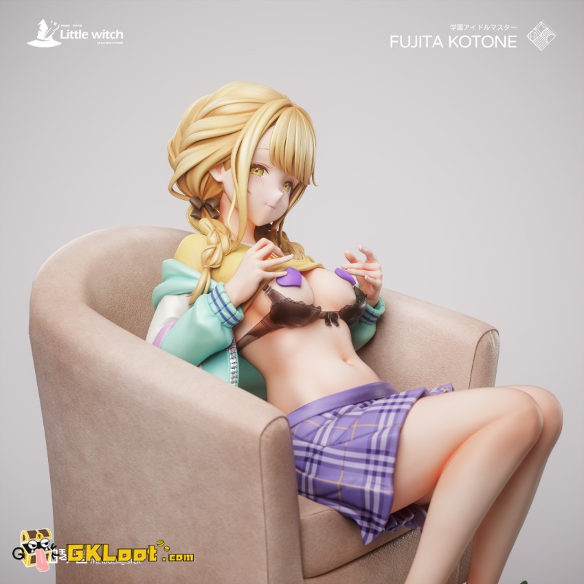Little Witch Studio 1/6 Gakuen Idolmaster Kotone Fujita Statue - View 2 Little Witch Studio 1/6 Gakuen Idolmaster Kotone Fujita Statue - View 2