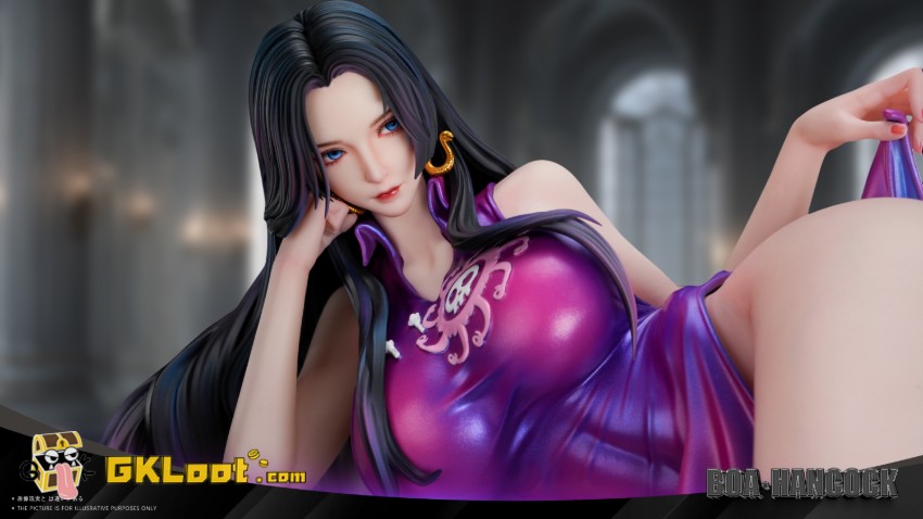 Raven Studio One Piece 1/4 One Piece Boa Hancock Statue - View 5 Raven Studio One Piece 1/4 One Piece Boa Hancock Statue - View 5