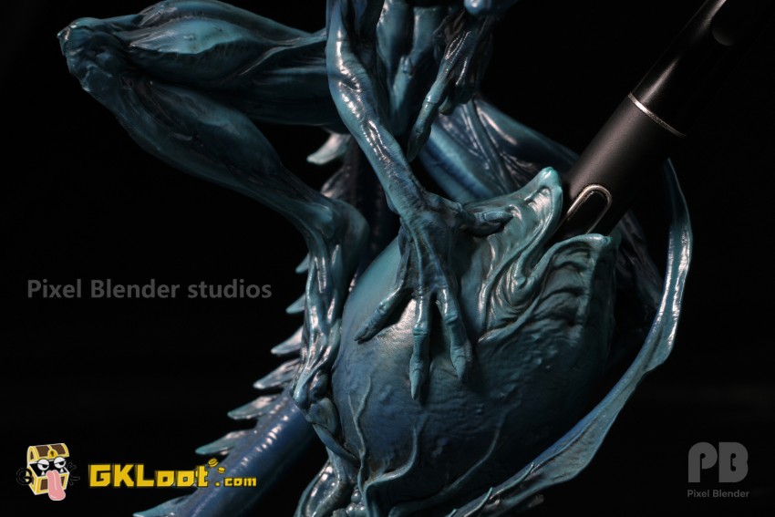 Pixel Blender Studio Alien Statue - View 7 Pixel Blender Studio Alien Statue - View 7