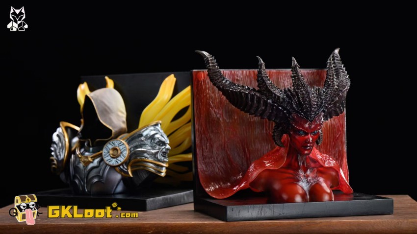 PiPi Studio Diablo Inarius & Lilith Statue - View 5 PiPi Studio Diablo Inarius & Lilith Statue - View 5