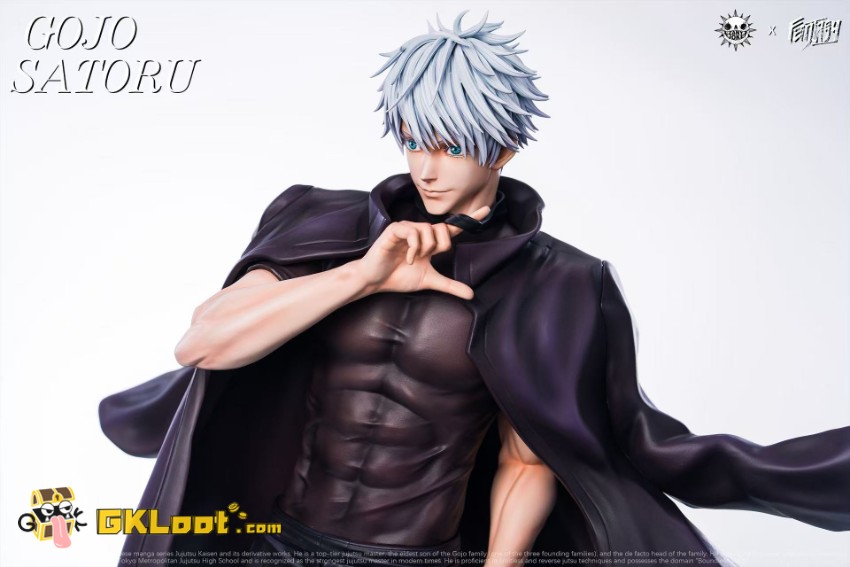 ZanyJoke & FANTASY Studio Jujutsu Kaisen Satoru Gojo Statue w/ LED - View 5 ZanyJoke & FANTASY Studio Jujutsu Kaisen Satoru Gojo Statue w/ LED - View 5