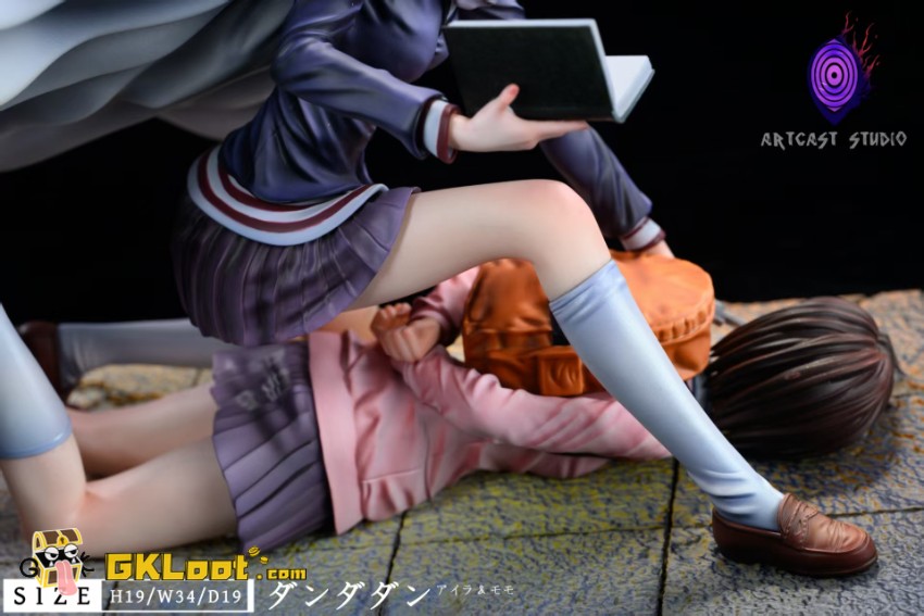ArtCast Studio Dandadan Momo & Shiratori Aira Statue - View 7 ArtCast Studio Dandadan Momo & Shiratori Aira Statue - View 7