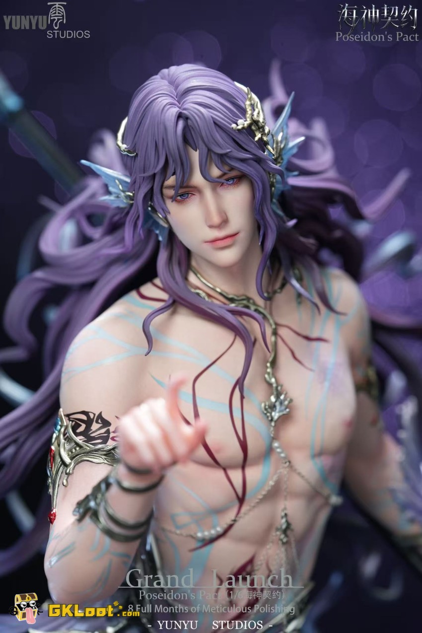 Yunyu Studio 1/6 Love and Deepspace Rafayel Statue - View 27 Yunyu Studio 1/6 Love and Deepspace Rafayel Statue - View 27