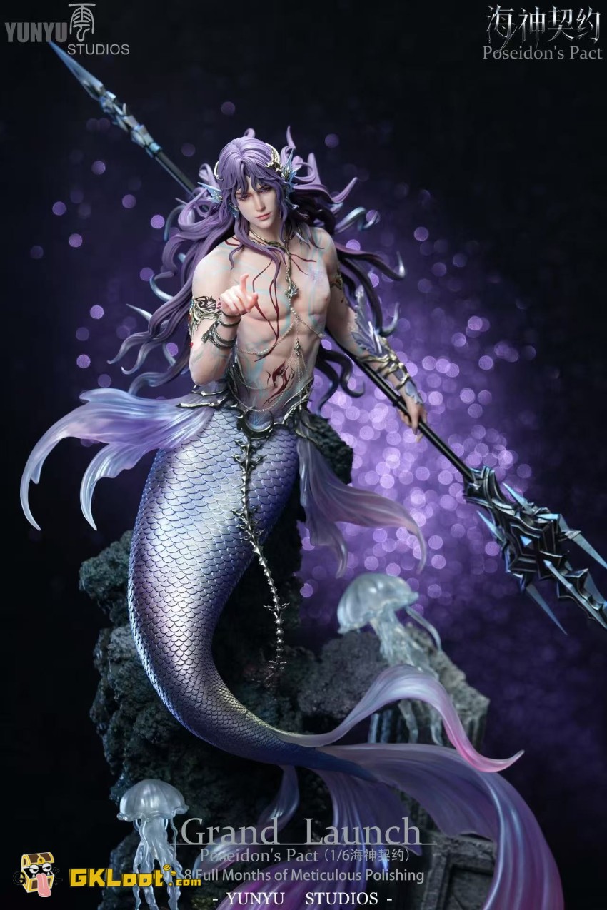 Yunyu Studio 1/6 Love and Deepspace Rafayel Statue - View 24 Yunyu Studio 1/6 Love and Deepspace Rafayel Statue - View 24
