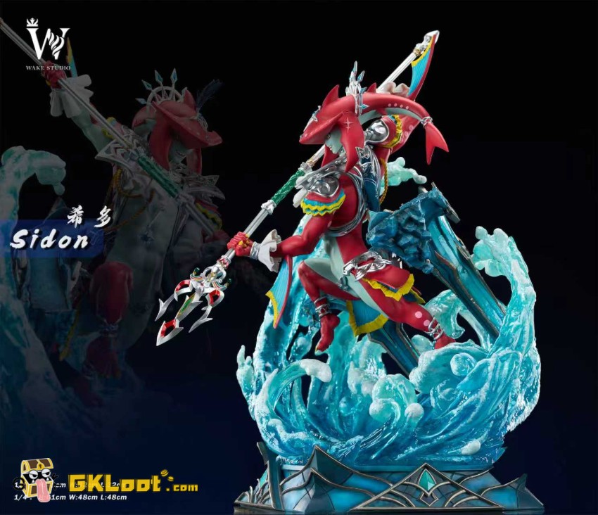 Wake Studio The Legend of Zelda Sidon Statue - View 4 Wake Studio The Legend of Zelda Sidon Statue - View 4
