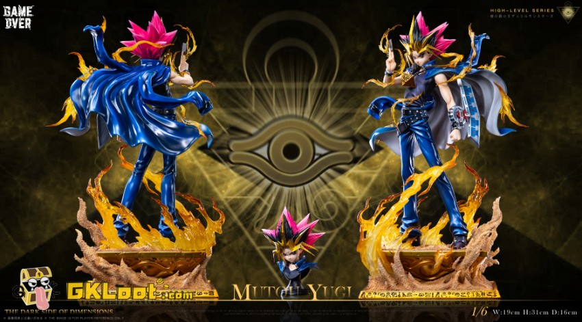 Game Over Studio 1/6 Yu-Gi-Oh! Yugi Muto Statue - View 2 Game Over Studio 1/6 Yu-Gi-Oh! Yugi Muto Statue - View 2