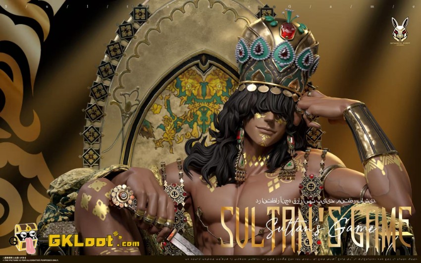 Mechanical Rabbit Studio Sultan's Game Sultan Statue - View 5 Mechanical Rabbit Studio Sultan's Game Sultan Statue - View 5