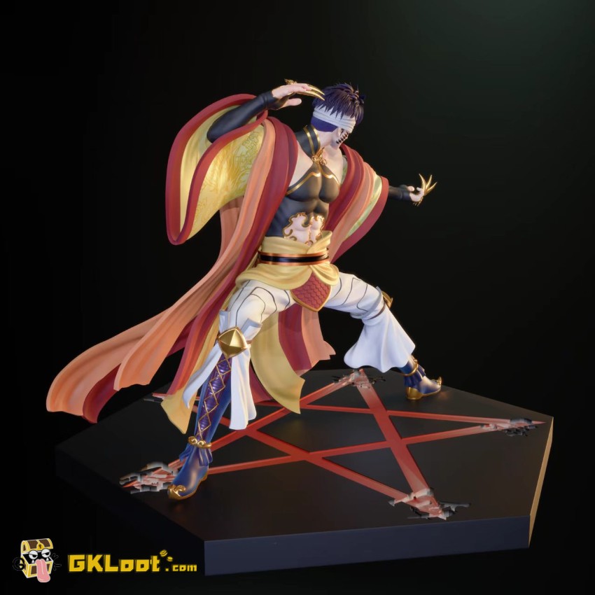 Yun Yi Studio 1/6 Record of Ragnarok Qin Shi Huang Statue - View 5 Yun Yi Studio 1/6 Record of Ragnarok Qin Shi Huang Statue - View 5