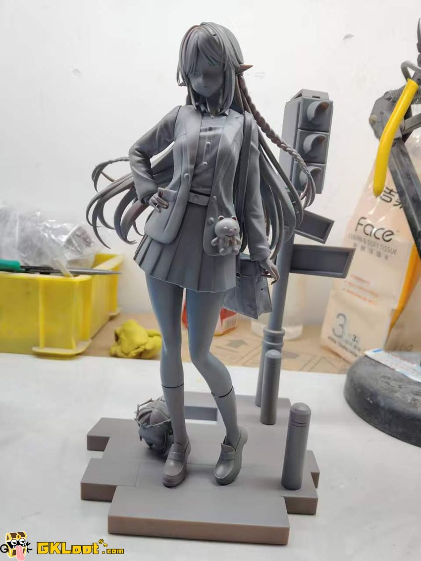 Qian Ben Ying Gong Zao Studio 1/6 Wuthering Waves Cartethyia Statue - View 1 Qian Ben Ying Gong Zao Studio 1/6 Wuthering Waves Cartethyia Statue - View 1