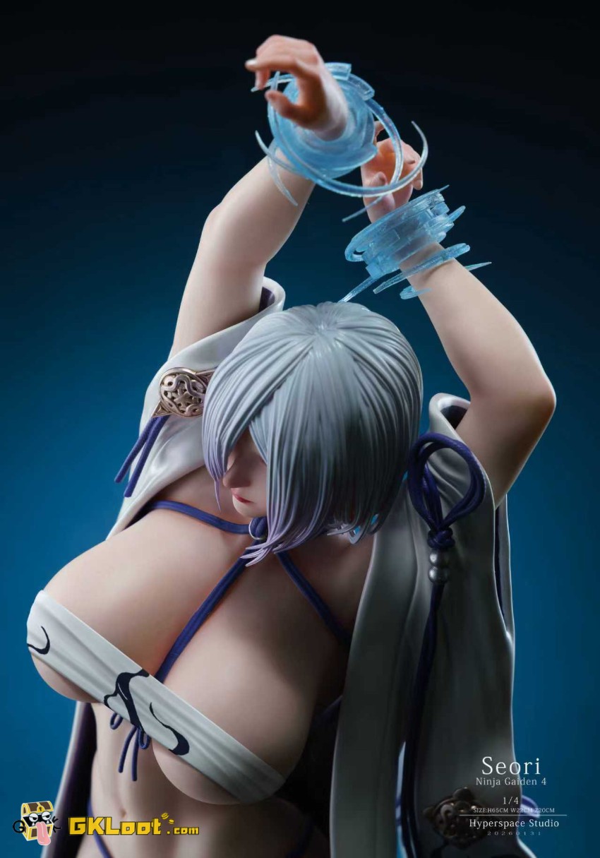 Hyperspace Studio 1/4 Ninja Gaiden Seori Statue w/ LED - View 10 Hyperspace Studio 1/4 Ninja Gaiden Seori Statue w/ LED - View 10