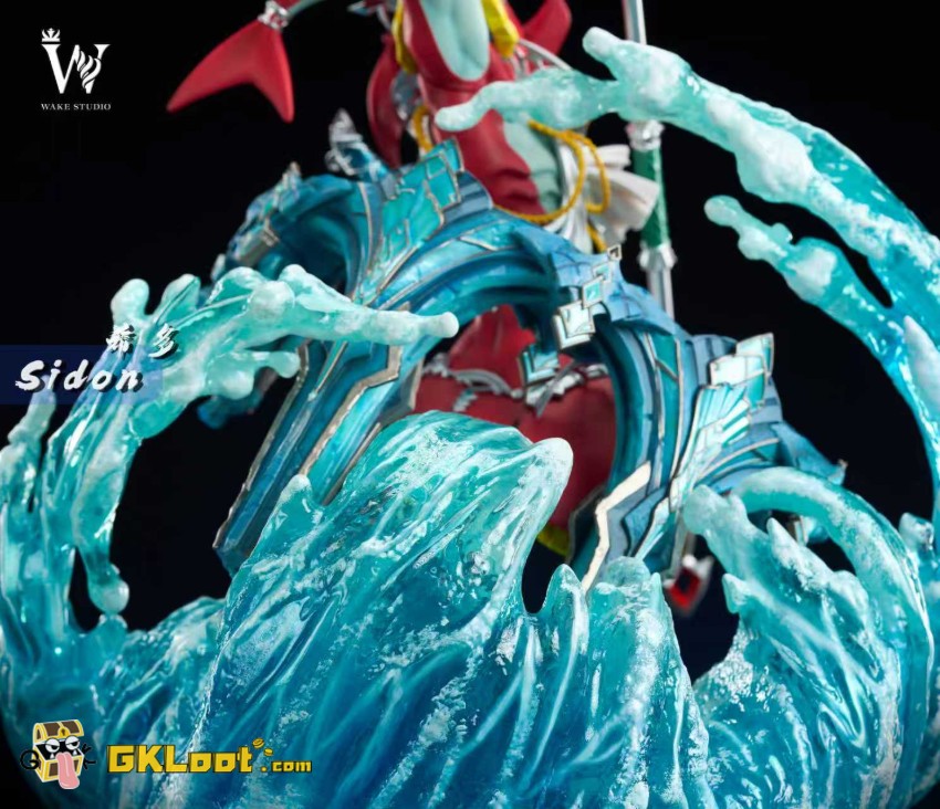 Wake Studio The Legend of Zelda Sidon Statue - View 8 Wake Studio The Legend of Zelda Sidon Statue - View 8