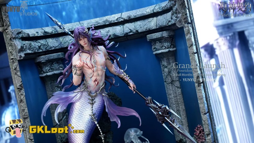 Yunyu Studio 1/6 Love and Deepspace Rafayel Statue - View 5 Yunyu Studio 1/6 Love and Deepspace Rafayel Statue - View 5