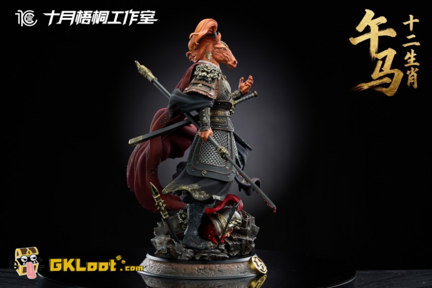 Shi Yue Wu Tong Studio Original Horse Statue - View 3 Shi Yue Wu Tong Studio Original Horse Statue - View 3