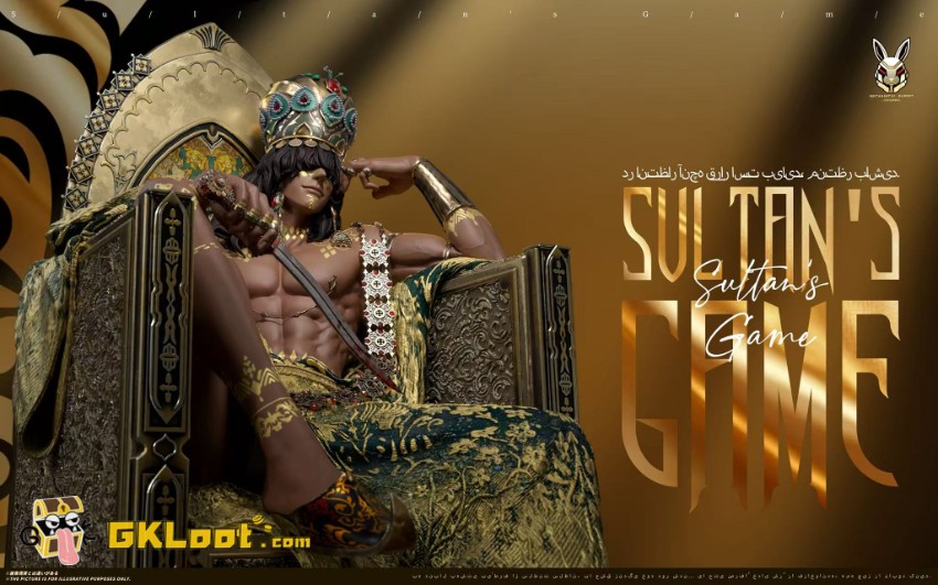 Mechanical Rabbit Studio Sultan's Game Sultan Statue - View 7 Mechanical Rabbit Studio Sultan's Game Sultan Statue - View 7