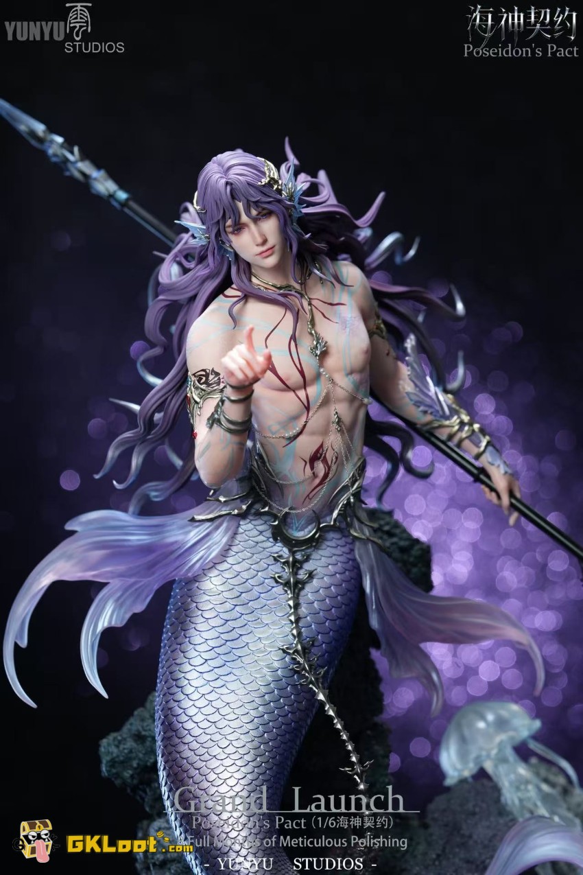 Yunyu Studio 1/6 Love and Deepspace Rafayel Statue - View 12 Yunyu Studio 1/6 Love and Deepspace Rafayel Statue - View 12