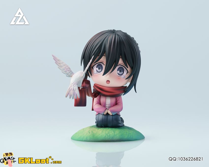 AZ Studio Attack On Titan Mikasa Ackerman Statue - View 2 AZ Studio Attack On Titan Mikasa Ackerman Statue - View 2