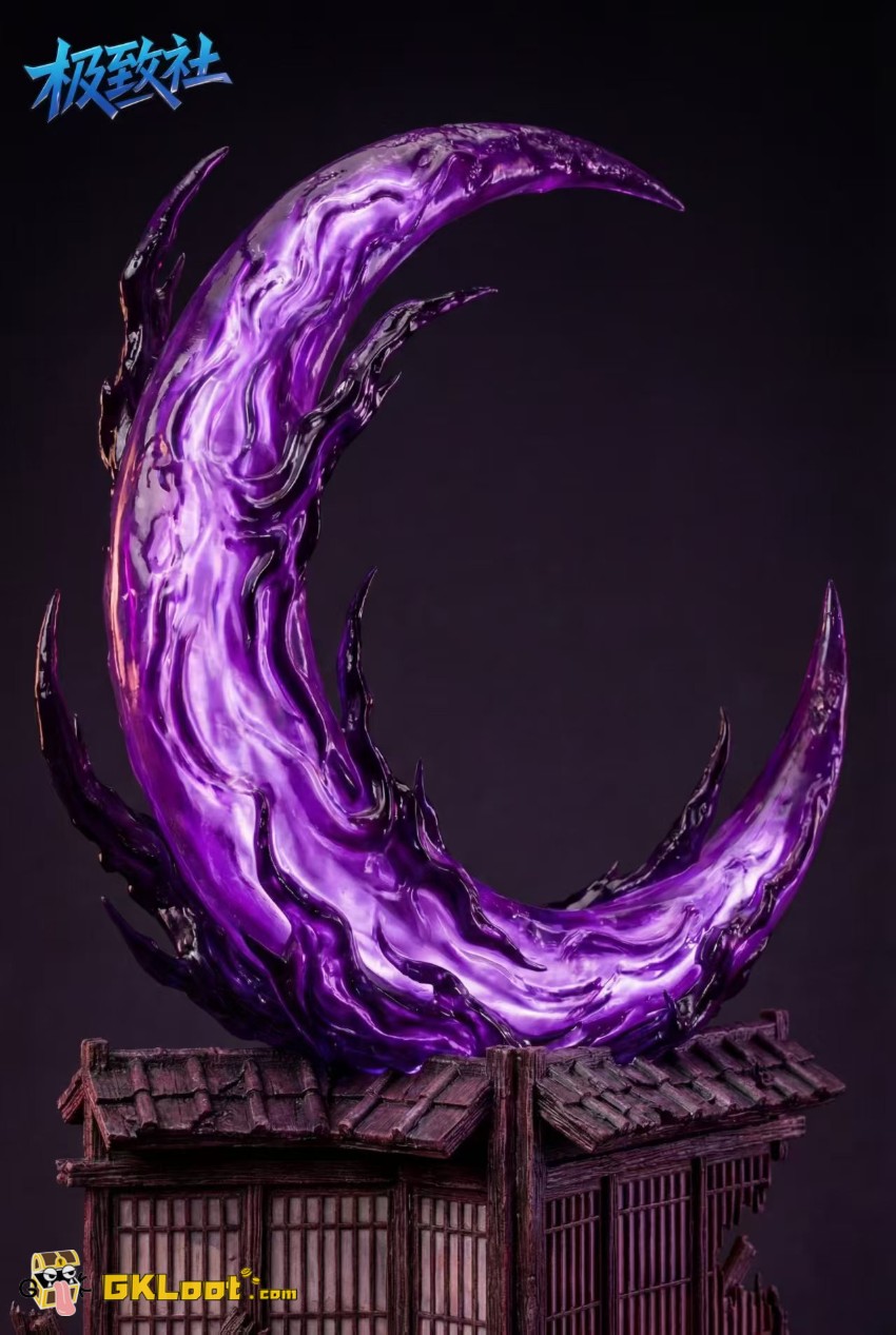 Ji Zhi She Studio 1/6 Demon Slayer Kokushibo Statue w/ LED - View 5 Ji Zhi She Studio 1/6 Demon Slayer Kokushibo Statue w/ LED - View 5
