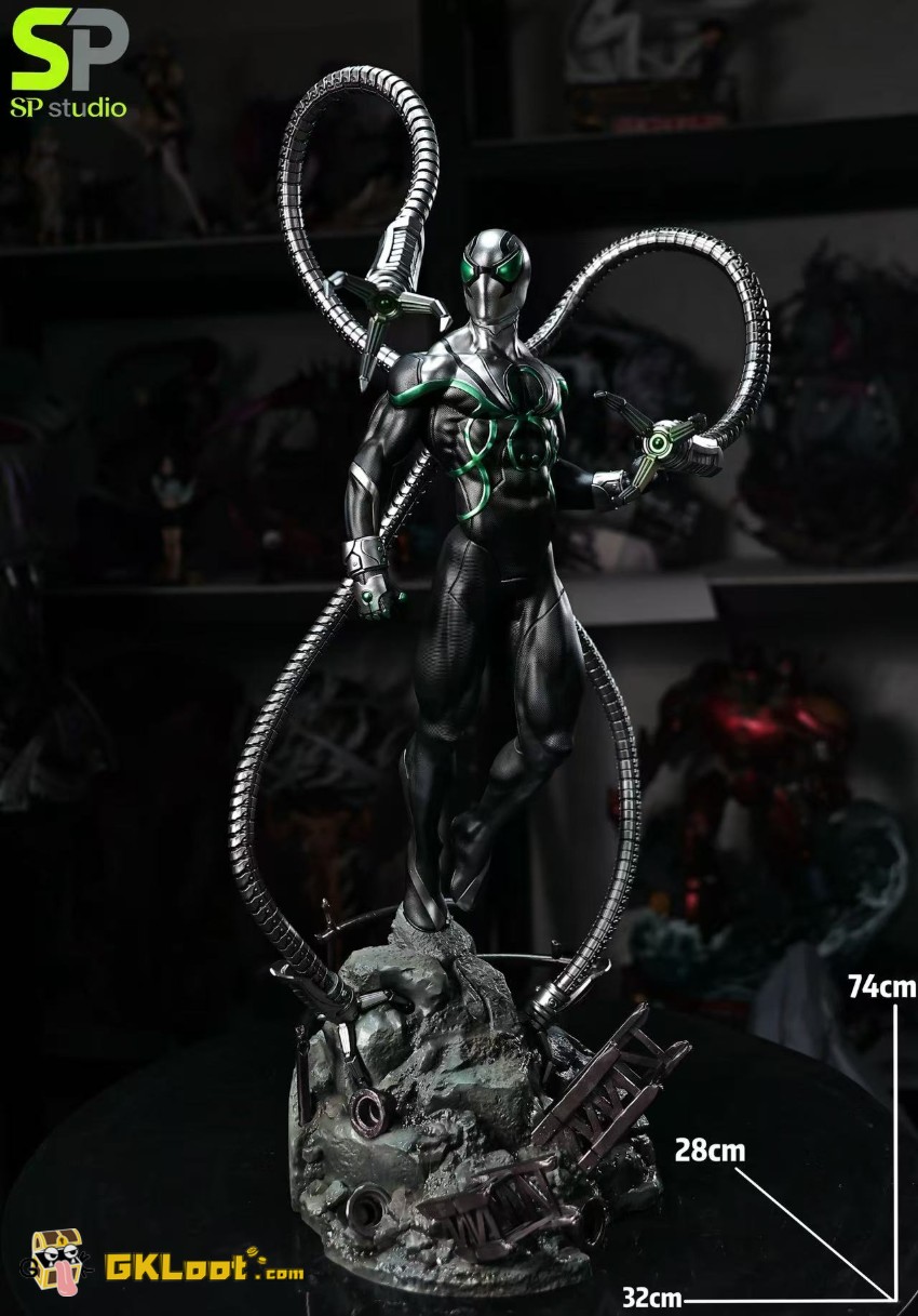 SP Studio 1/4 Marvel Comics Spider Man Statue w/ LED - View 13 SP Studio 1/4 Marvel Comics Spider Man Statue w/ LED - View 13