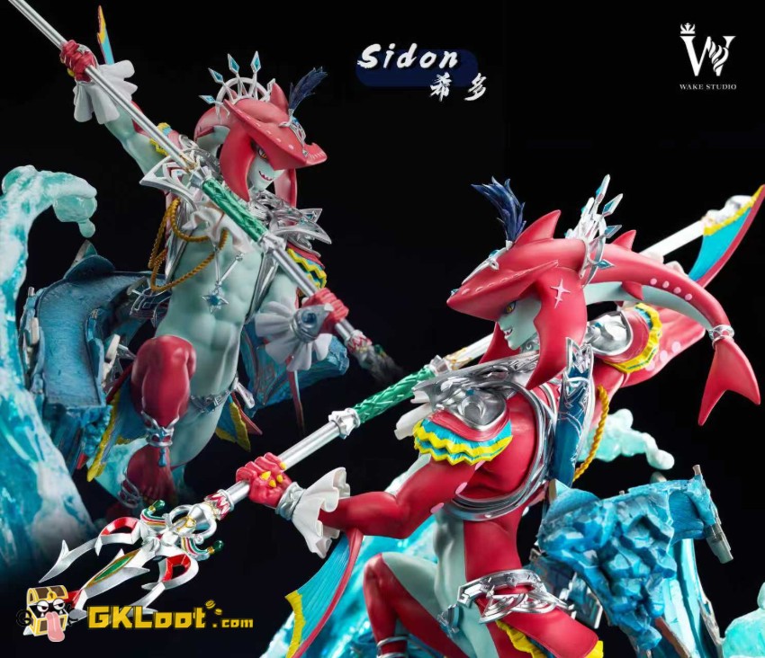 Wake Studio The Legend of Zelda Sidon Statue - View 7 Wake Studio The Legend of Zelda Sidon Statue - View 7